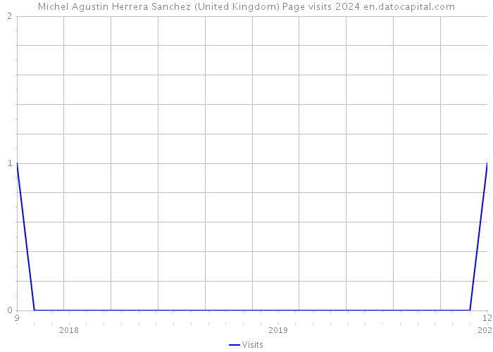 Michel Agustin Herrera Sanchez (United Kingdom) Page visits 2024 