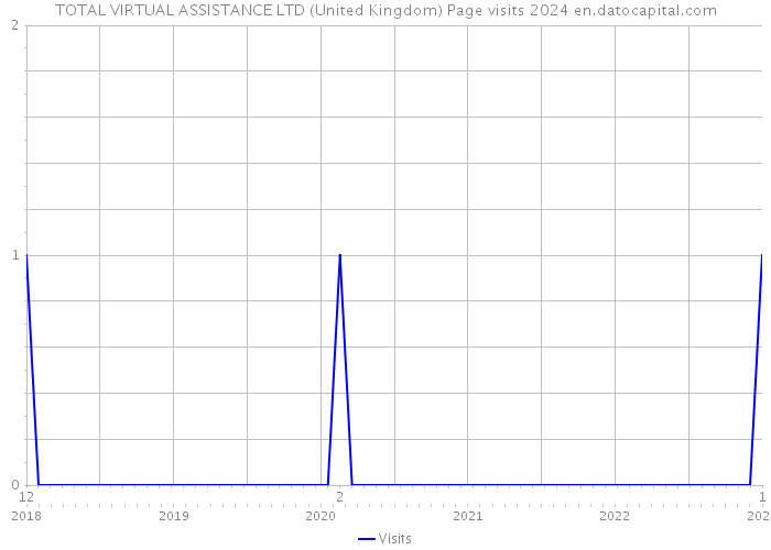 TOTAL VIRTUAL ASSISTANCE LTD (United Kingdom) Page visits 2024 