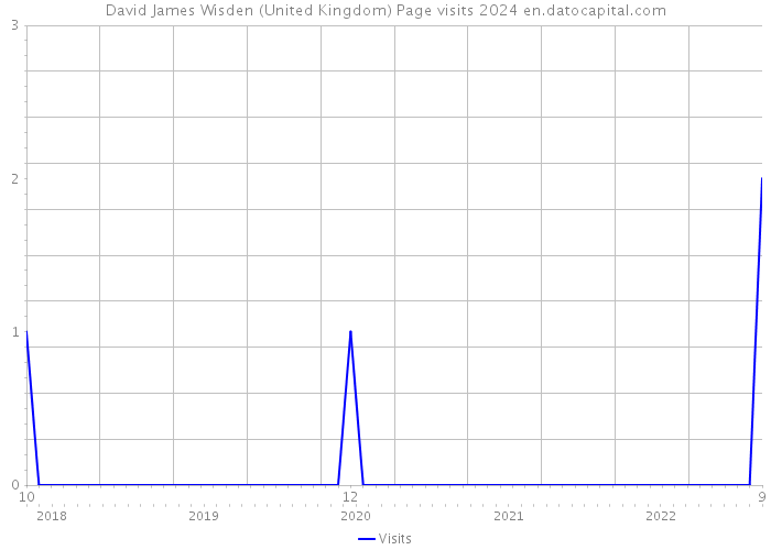 David James Wisden (United Kingdom) Page visits 2024 
