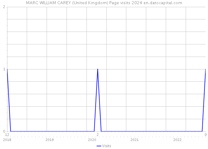 MARC WILLIAM CAREY (United Kingdom) Page visits 2024 