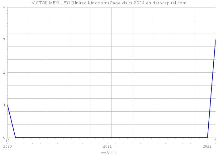 VICTOR MEKULEYI (United Kingdom) Page visits 2024 