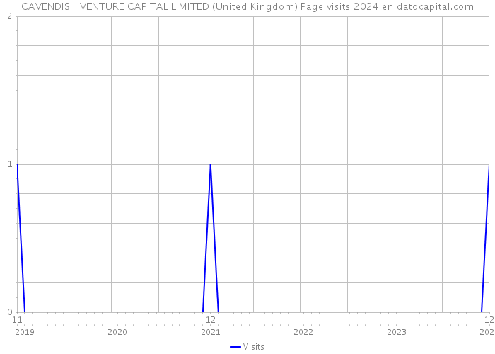 CAVENDISH VENTURE CAPITAL LIMITED (United Kingdom) Page visits 2024 