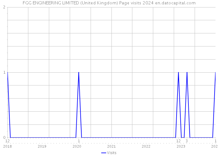 FGG ENGINEERING LIMITED (United Kingdom) Page visits 2024 