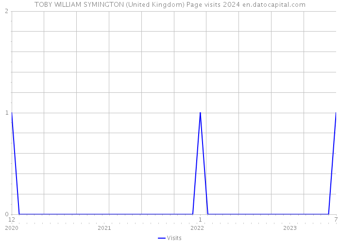 TOBY WILLIAM SYMINGTON (United Kingdom) Page visits 2024 