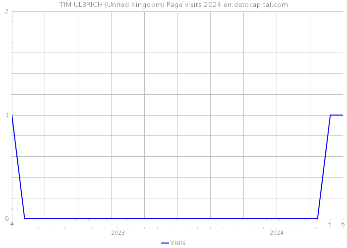 TIM ULBRICH (United Kingdom) Page visits 2024 