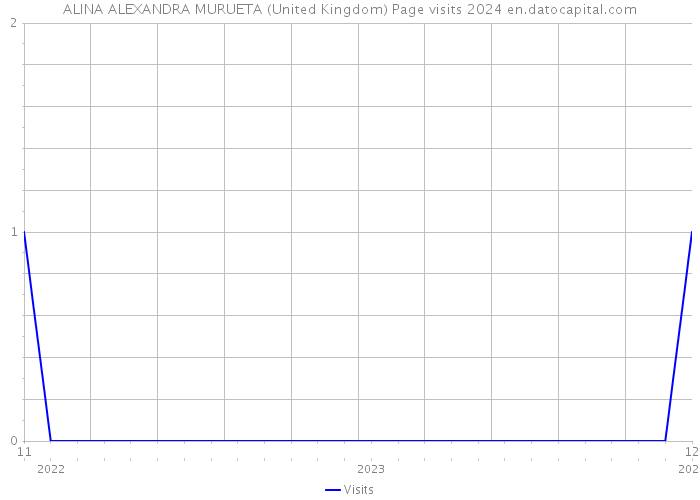 ALINA ALEXANDRA MURUETA (United Kingdom) Page visits 2024 
