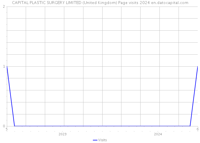 CAPITAL PLASTIC SURGERY LIMITED (United Kingdom) Page visits 2024 