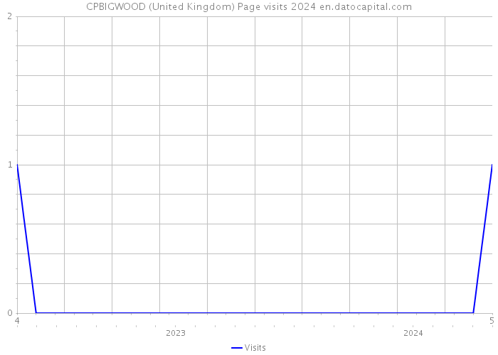 CPBIGWOOD (United Kingdom) Page visits 2024 