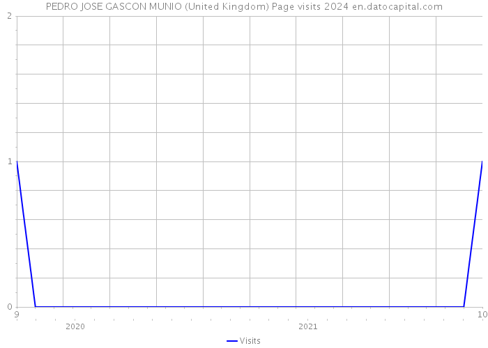 PEDRO JOSE GASCON MUNIO (United Kingdom) Page visits 2024 