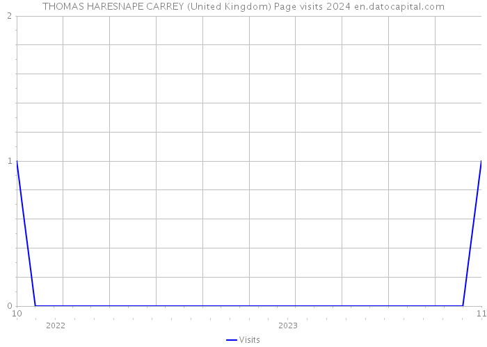 THOMAS HARESNAPE CARREY (United Kingdom) Page visits 2024 