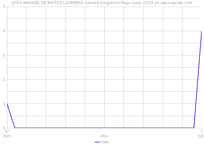 JOÃO MANUEL DE MATOS LOUREIRO (United Kingdom) Page visits 2024 