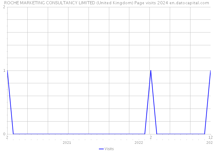 ROCHE MARKETING CONSULTANCY LIMITED (United Kingdom) Page visits 2024 