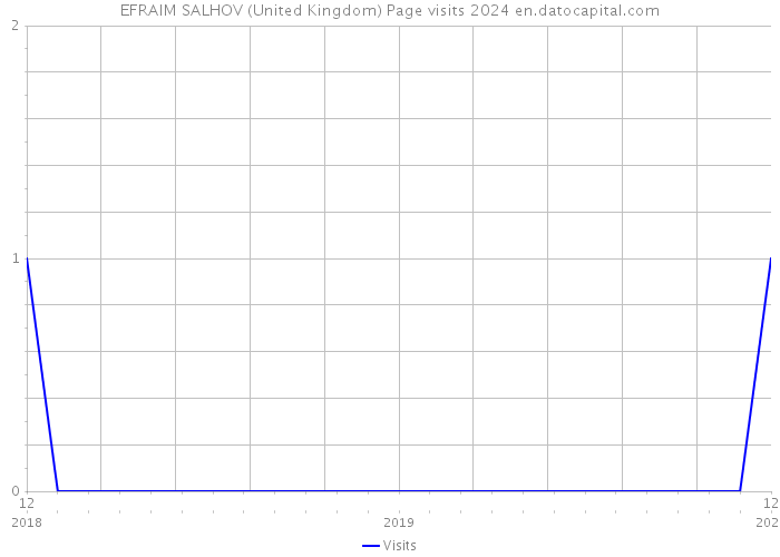 EFRAIM SALHOV (United Kingdom) Page visits 2024 