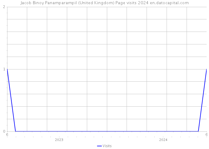 Jacob Binoy Panamparampil (United Kingdom) Page visits 2024 