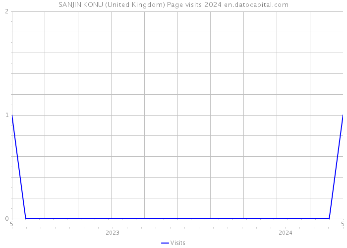 SANJIN KONU (United Kingdom) Page visits 2024 