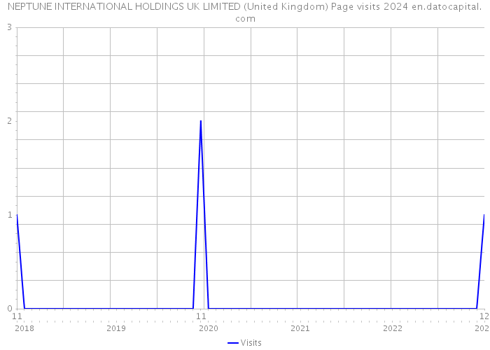 NEPTUNE INTERNATIONAL HOLDINGS UK LIMITED (United Kingdom) Page visits 2024 