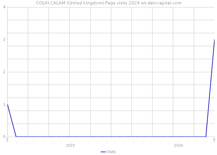 COLIN CALAM (United Kingdom) Page visits 2024 