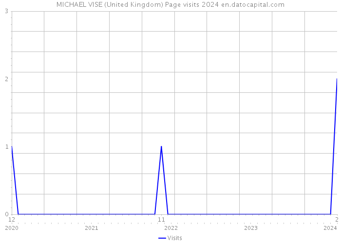 MICHAEL VISE (United Kingdom) Page visits 2024 