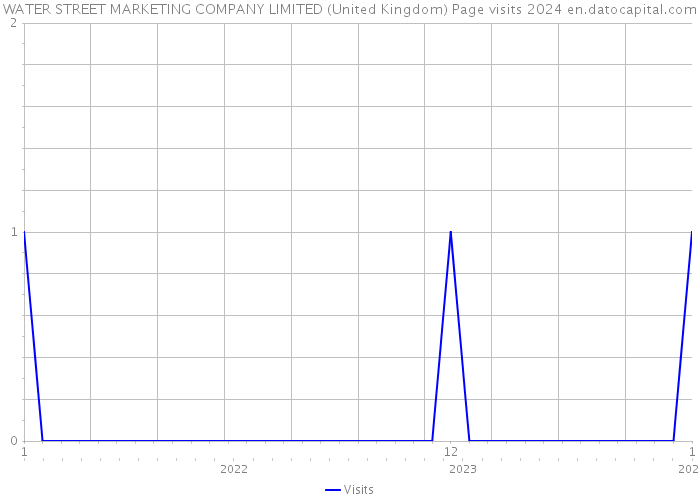 WATER STREET MARKETING COMPANY LIMITED (United Kingdom) Page visits 2024 