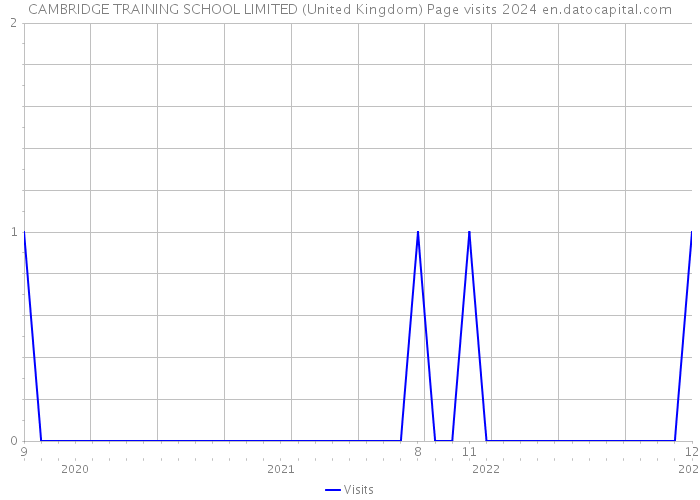 CAMBRIDGE TRAINING SCHOOL LIMITED (United Kingdom) Page visits 2024 