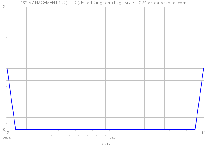 DSS MANAGEMENT (UK) LTD (United Kingdom) Page visits 2024 
