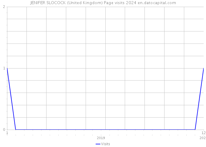JENIFER SLOCOCK (United Kingdom) Page visits 2024 