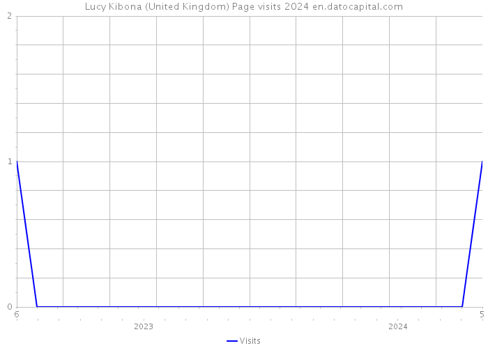 Lucy Kibona (United Kingdom) Page visits 2024 