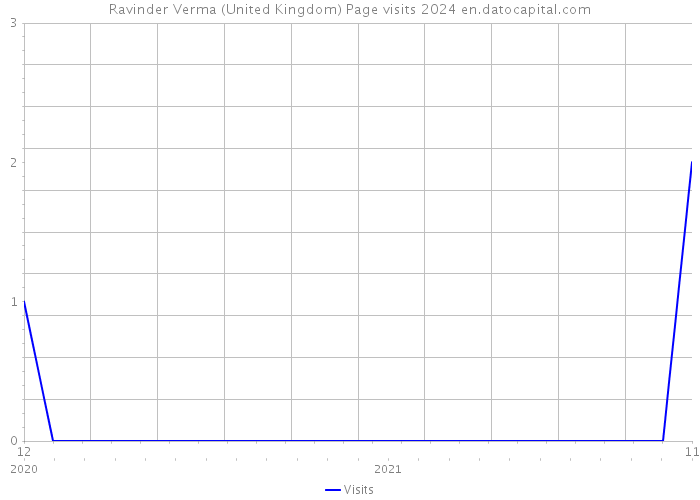 Ravinder Verma (United Kingdom) Page visits 2024 