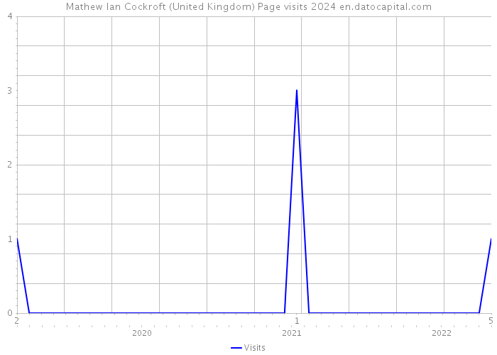 Mathew Ian Cockroft (United Kingdom) Page visits 2024 