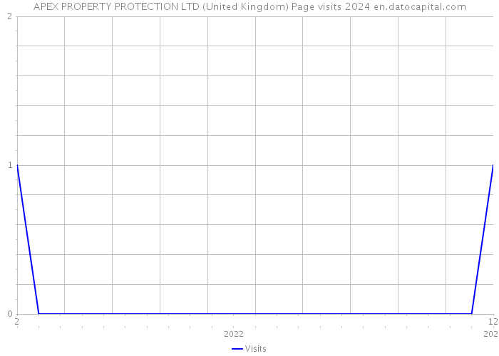 APEX PROPERTY PROTECTION LTD (United Kingdom) Page visits 2024 