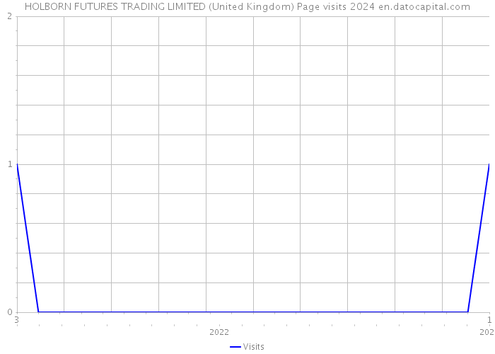 HOLBORN FUTURES TRADING LIMITED (United Kingdom) Page visits 2024 