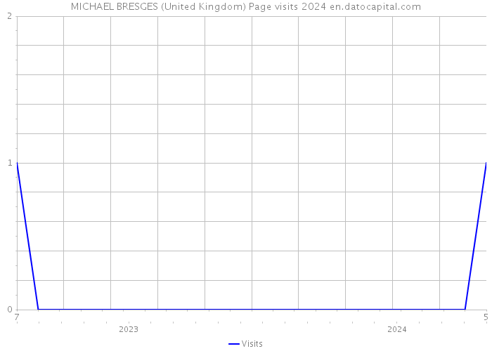 MICHAEL BRESGES (United Kingdom) Page visits 2024 