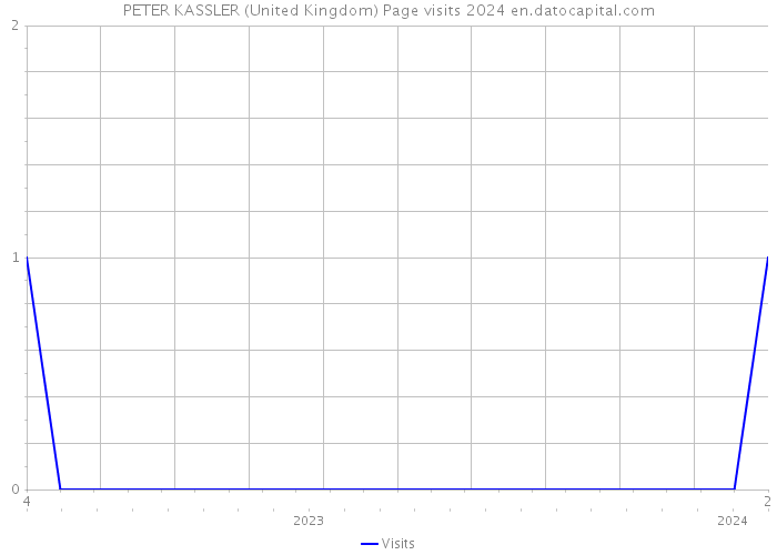 PETER KASSLER (United Kingdom) Page visits 2024 
