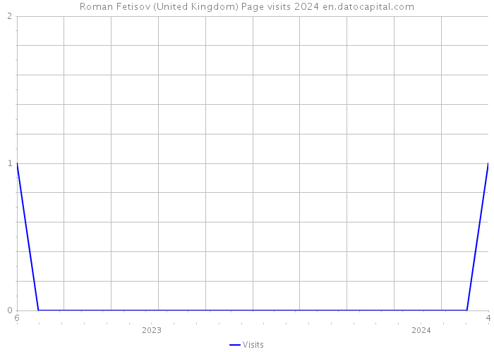 Roman Fetisov (United Kingdom) Page visits 2024 