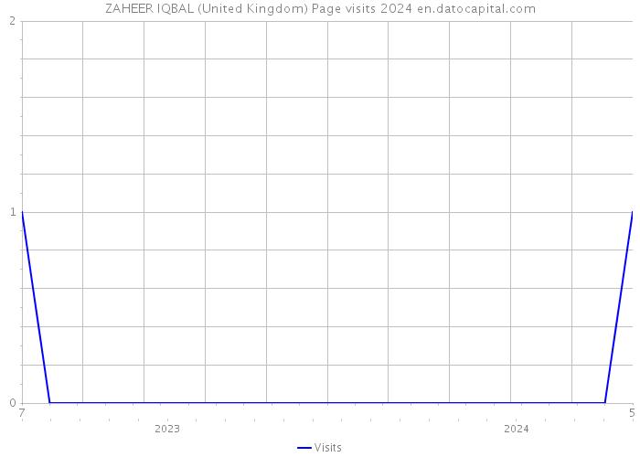 ZAHEER IQBAL (United Kingdom) Page visits 2024 