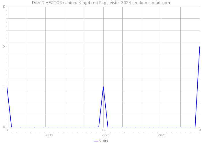 DAVID HECTOR (United Kingdom) Page visits 2024 