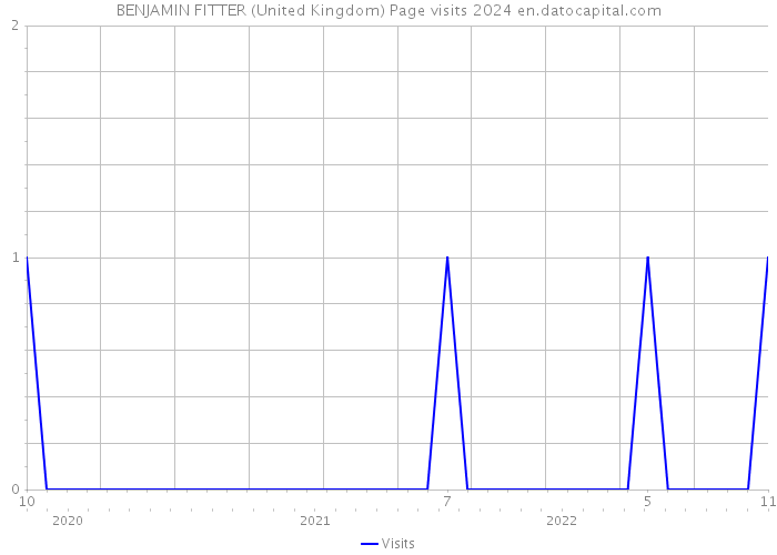 BENJAMIN FITTER (United Kingdom) Page visits 2024 