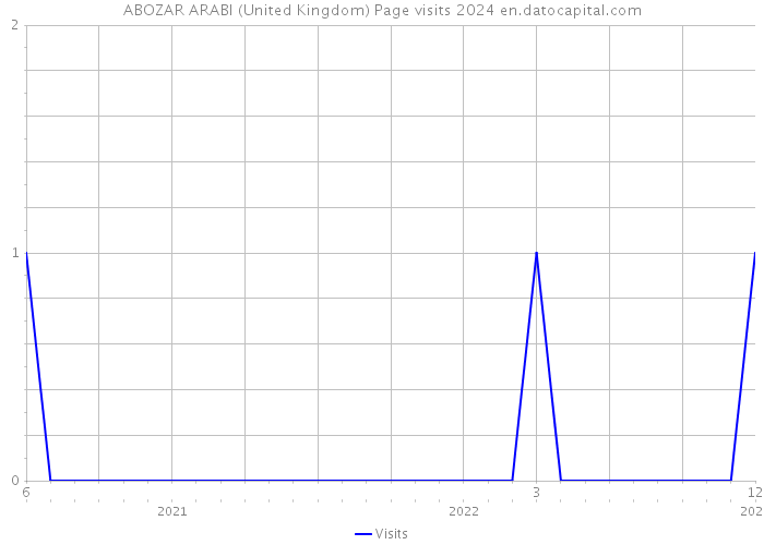 ABOZAR ARABI (United Kingdom) Page visits 2024 