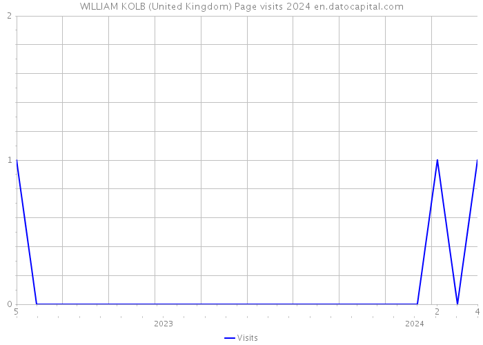 WILLIAM KOLB (United Kingdom) Page visits 2024 