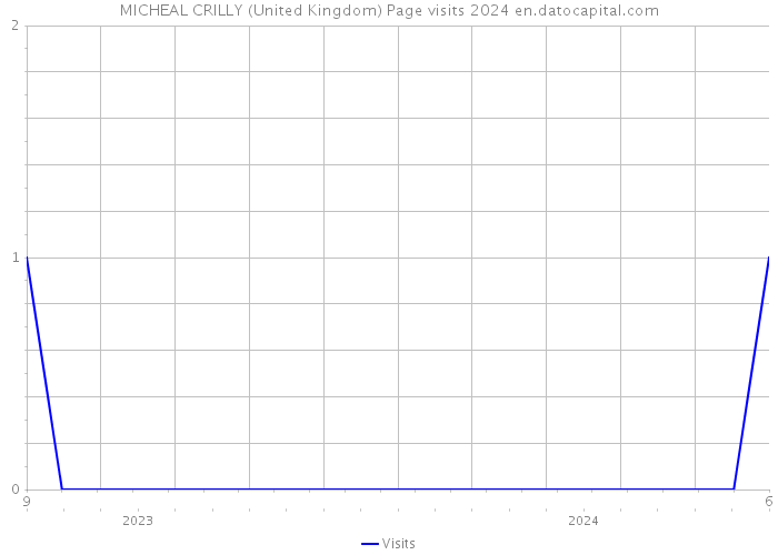 MICHEAL CRILLY (United Kingdom) Page visits 2024 