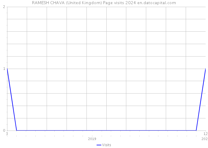 RAMESH CHAVA (United Kingdom) Page visits 2024 