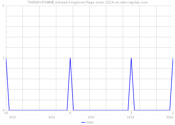 TAMSIN POWNE (United Kingdom) Page visits 2024 