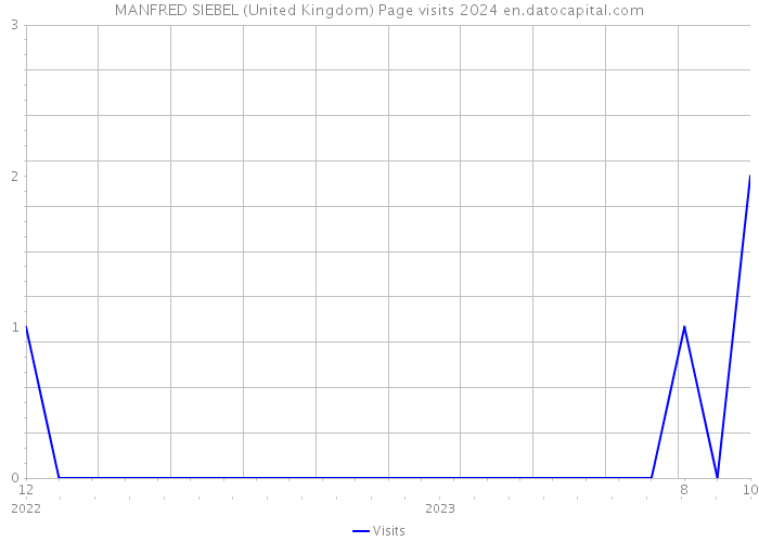 MANFRED SIEBEL (United Kingdom) Page visits 2024 