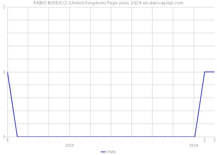 FABIO BONUCCI (United Kingdom) Page visits 2024 