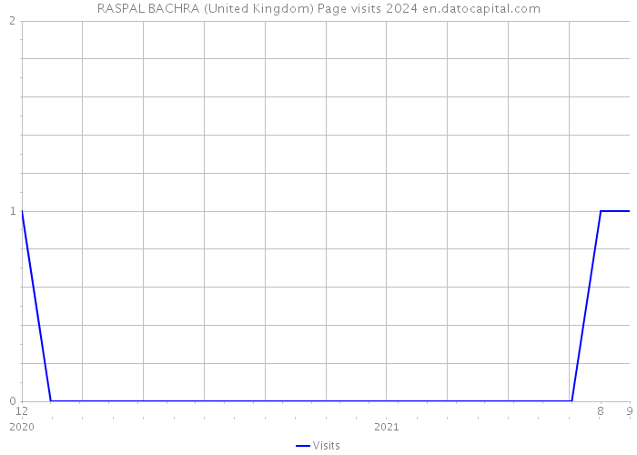 RASPAL BACHRA (United Kingdom) Page visits 2024 