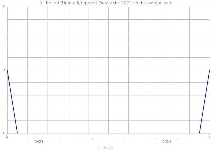 Ali Khezri (United Kingdom) Page visits 2024 