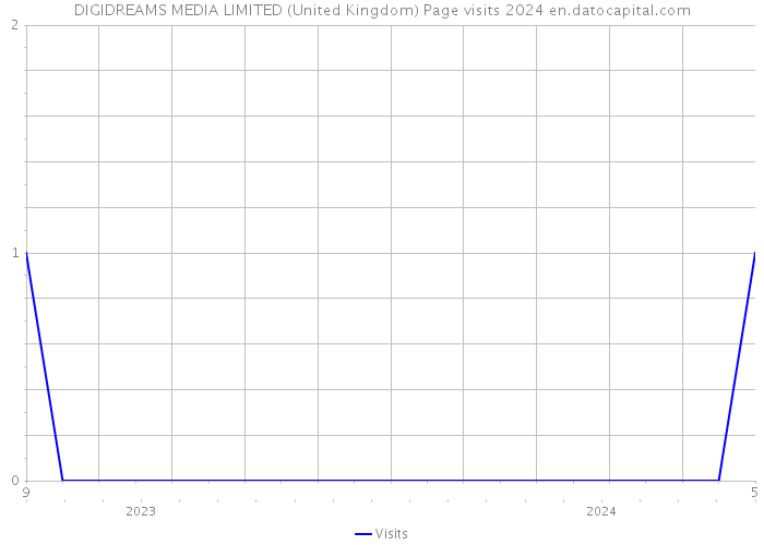 DIGIDREAMS MEDIA LIMITED (United Kingdom) Page visits 2024 