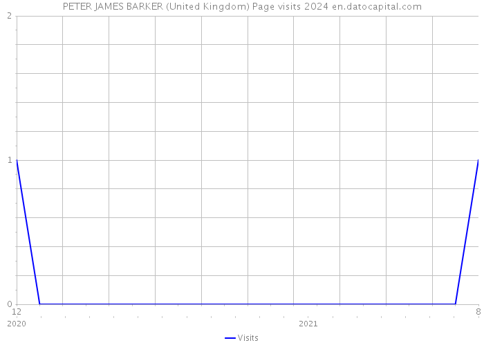 PETER JAMES BARKER (United Kingdom) Page visits 2024 