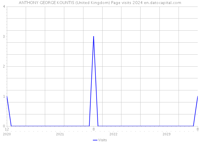 ANTHONY GEORGE KOUNTIS (United Kingdom) Page visits 2024 