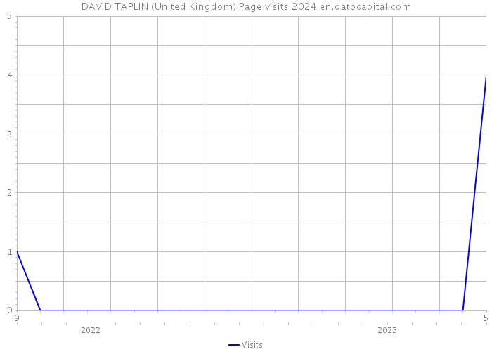 DAVID TAPLIN (United Kingdom) Page visits 2024 